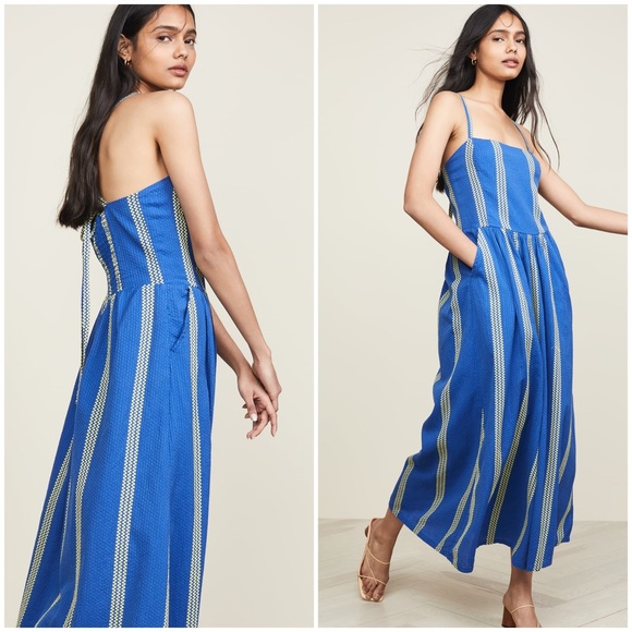 Ace & Jig Kennedy Maxi Dress in Majorelle - Picture 3 of 9